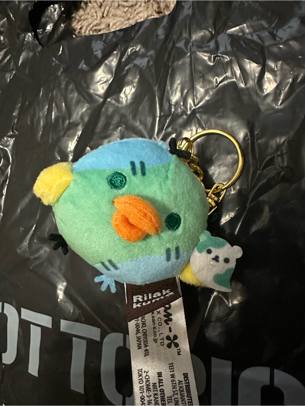 Halloween Rilakkuma Keychain